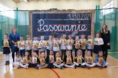 Pasowanie klas pierwszych oraz oddziałów OP - 2021