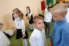 Pasowanie klas pierwszych oraz oddziałów OP - 2021