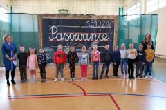 Pasowanie klas pierwszych oraz oddziałów OP - 2021