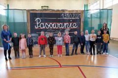 Pasowanie klas pierwszych oraz oddziałów OP - 2021