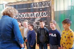 Pasowanie klas pierwszych oraz oddziałów OP - 2021