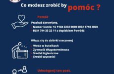 Więcej o: Zbiórka darów dla Powodzian